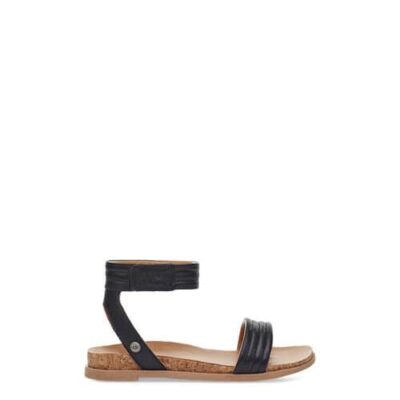 UGG Ethena Sandalen voor Kinderen in Black, maat 32.5 | Synthetisch