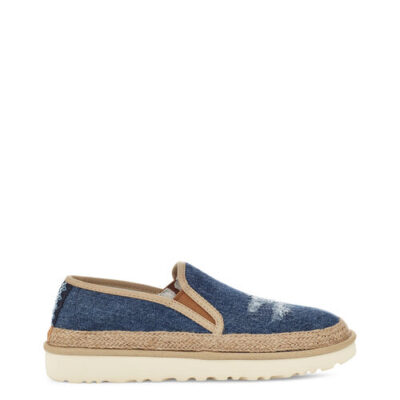 UGG Rex Espadrille Denim Loafers voor Heren, maat 41 | Textiel