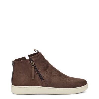 UGG Pismo Zip Sneaker voor Heren in Stout, maat 48.5 | Leder