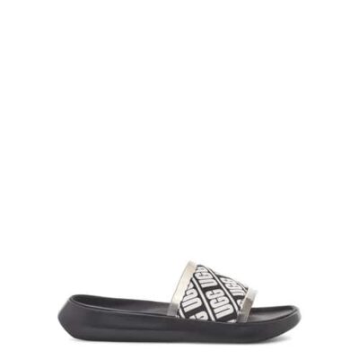 UGG Ruette Slide Sandalen voor Dames in Black, maat 39 | Synthetisch