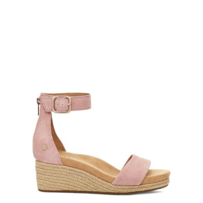 UGG Zoe II Sandalen met Skeehak voor Dames in La Sunset, maat 37 | Leder