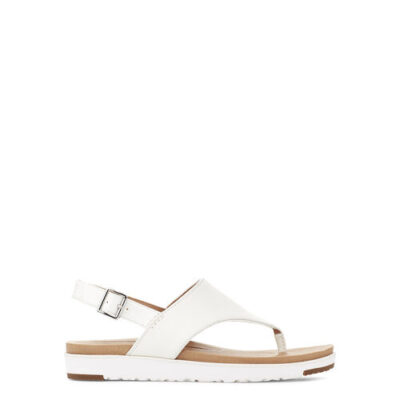 UGG Alessia Sandalen voor Dames in White, maat 38.5 | Leder