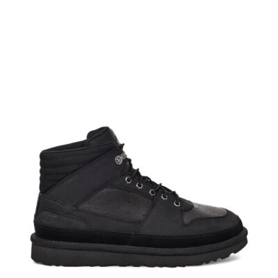 UGG Highland Sport Hiker Mid Laarzen voor Heren in Black Tnl, maat 46 | Leder