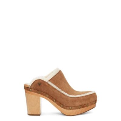 UGG Aubriana Loafers voor Dames in Chestnut, maat 38 | Suede