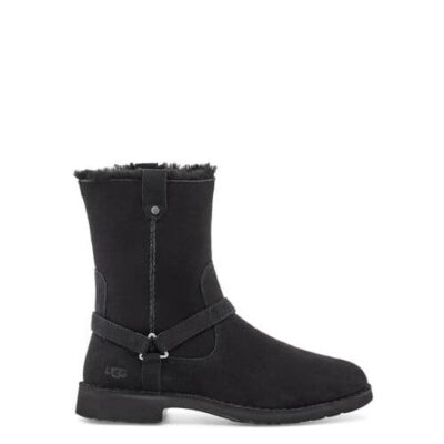 UGG Aveline Laarzen voor Dames in Black, maat 38 | Suede