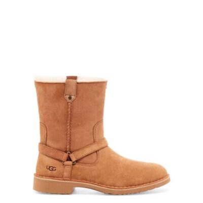 UGG Aveline Laarzen voor Dames in Chestnut, maat 40 | Suede