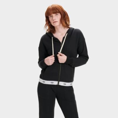 UGG Sena Jas voor Dames in Black, maat XS | Katoenmix