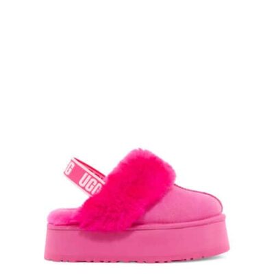 UGG Funkette Pantoffels voor Dames in Rock Rose, maat 39 | Shearling