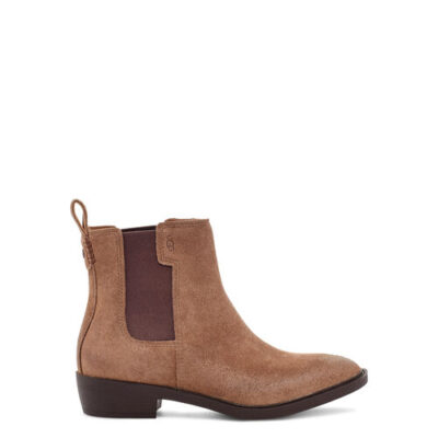 UGG Emmeth Laarzen voor Dames in Coffee Grounds, maat 37 | Suede