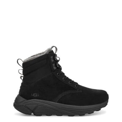 UGG Miwo Utility Weather Sneaker voor Heren in Black Tnl, maat 40 | Leder