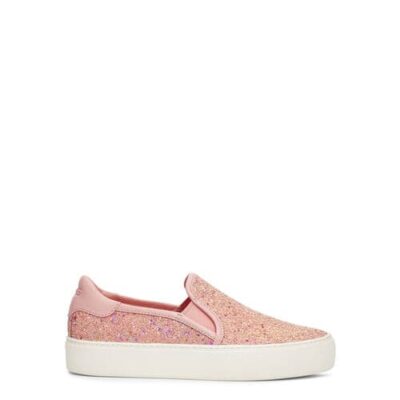 UGG Jass Chunky Glitter Instapschoenen voor Dames in Pink Glitter, maat 39 | Synthetisch