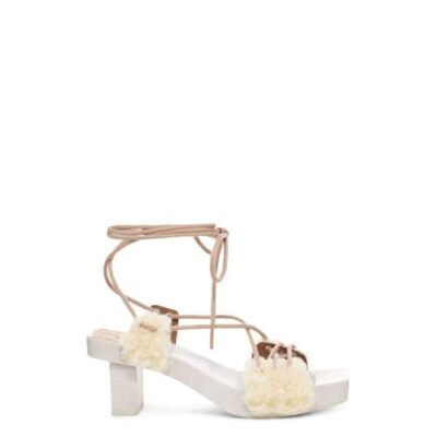W Ugg X El Pilar Sandal voor Dames in Natural, maat 42 | Shearling