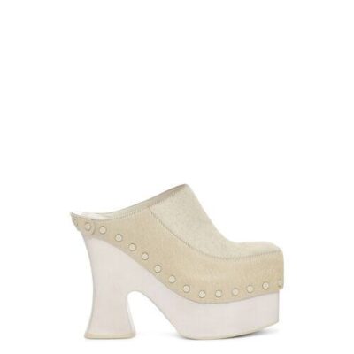 W Ugg X El Boogie Platform voor Dames in Bone White, maat 37 | Suede