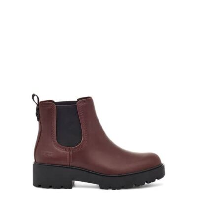 UGG Markstrum Laarzen voor Dames in Burgundy, maat 39 | Leder