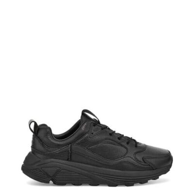 UGG Miwo Low Sneaker voor Heren in Black Tnl, maat 41 | Leder
