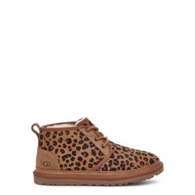 UGG Neumel Leopard Laarzen voor Dames in Natural, maat 38 | Cow Hair