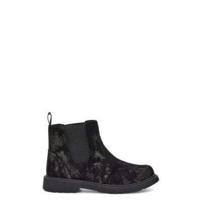 UGG Bolden Metallic Laarzen voor Peuters in Metallic Black, maat 27.5 | Suede