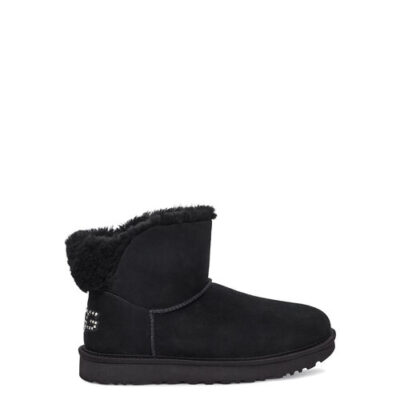 UGG Classic Bling Mini -laars voor Dames in Black, maat 42 | Leder