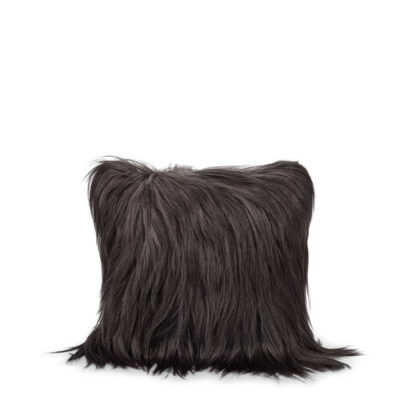 UGG Ringo Genuine Fur Pillow in Charcoal, maat OS