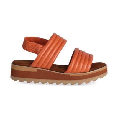 Shabbies Roodbruine sandaal