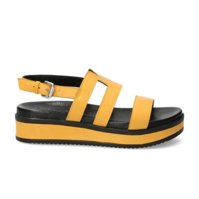 Shabbies Gele sandaal