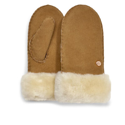 UGG Boys Sheepskin Handschoenen voor Peuters in Chestnut, maat 4/6 Jaar | Shearling