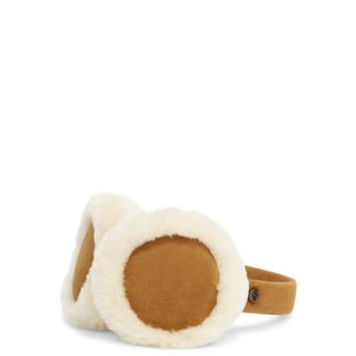 UGG Classic Waterproof Oorwarmers voor Kinderen in Chestnut, maat OS | Shearling