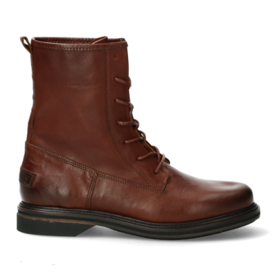 Shabbies Veterboot glad leer bruin