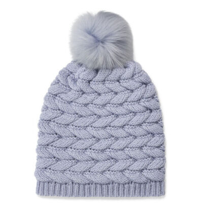 UGG Cable Hat with Pom voor Dames in Fresh Air, maat OS | Acrylic