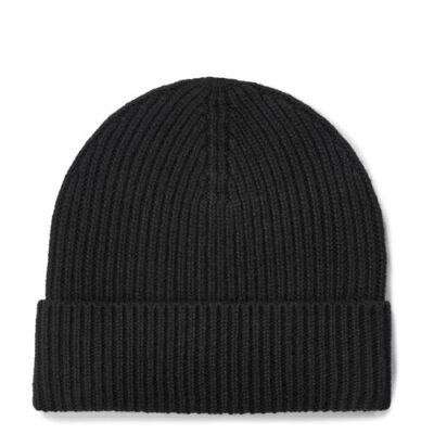 UGG Wide Cuff Rib Hoed voor Heren in Black, maat OS | Acrylmix
