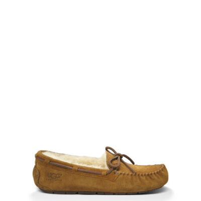UGG Dakota Pantoffels voor Dames in Chestnut, maat 36 | Leder/Suede