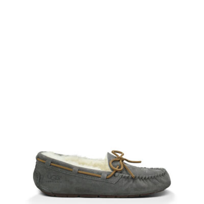 UGG Dakota Pantoffels voor Dames in Pewter, maat 43 | Leder/Suede