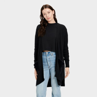 UGG Lauren Jas voor Dames in Black, maat S | Katoen