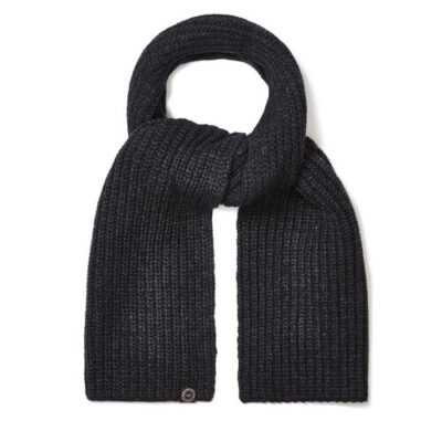 UGG Knit Stitch Cardi Scarf voor Heren in Graphite Heather, maat OS | Breien