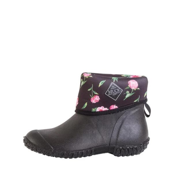 Muckster II Mid Woman black/rose print