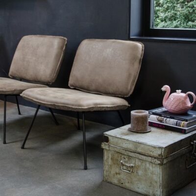 Shabbies Fauteuil caramba beige - tin