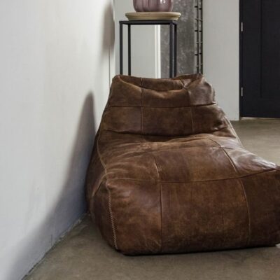 Shabbies Zitzak lazy fred donkerbruin