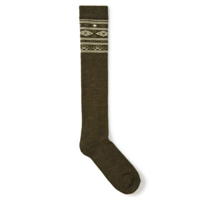 Rolestown alpaca sokken Olive Long